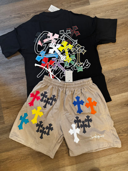 Cross Sweatshorts